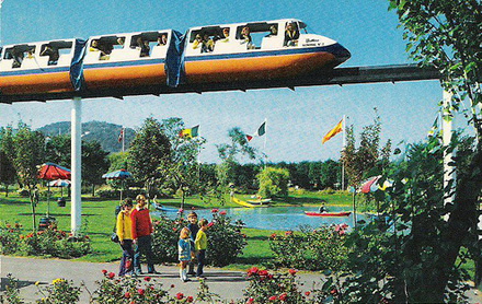 The monorail at Butlins