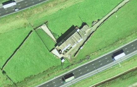 House in middle of M62