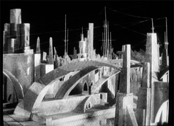 Set design for Aelita by Issac Rabinovich